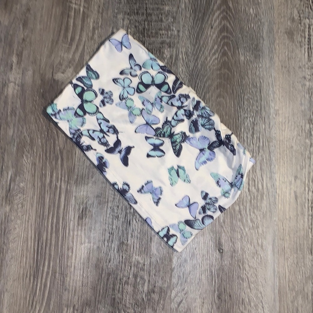 butterfly tube top